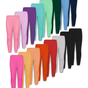 Random 10 colors girls stretchy legging pants