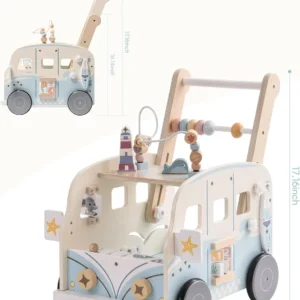 Push Along Multifunctional Baby Walker