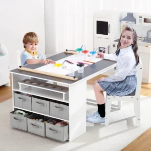 4 In 1 Kids Art Table and Chair Set