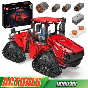 Mould King Pneumatic Crawler Tractor