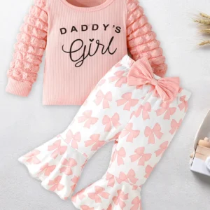 Baby Girl 2 Piece Outfit Set