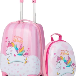 Kids Carry On Luggage Set