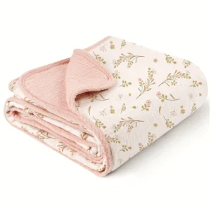40"x36" Ultra-Soft Muslin Blanket,100% Cotton