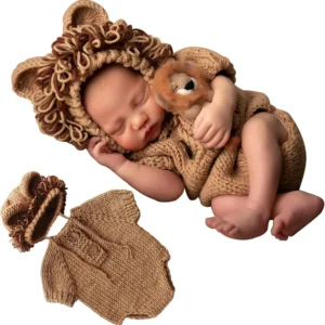 Newborn Baby Animal Costume Set for Photography