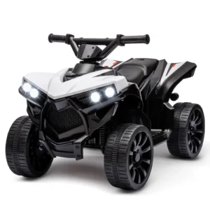 6V Ride On 4-Wheeler ATV Electric- 1.8MPH Max Speed, Push-Button Accelerator