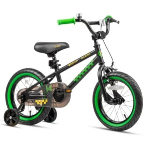 12-16 In. BMX Style Bike with Training Wheels, Coaster Brake