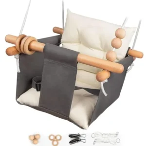 Baby Swing  Seat with Safety Belt Canvas