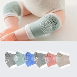 Six pairs of non-slip baby knee pads
