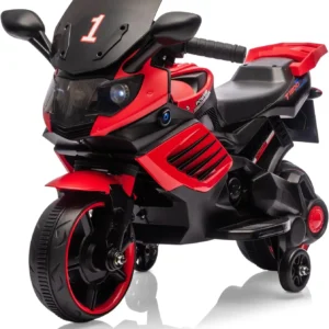 6V Kids Motorcycle,  Working Headlight, Horn and Music,