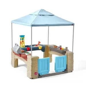 All Around Playtime Patio with Canopy Playset