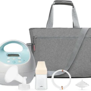 Spectra Baby S1 Plus  Rechargeable Breast Pump with Grey Tote Accessory Kit