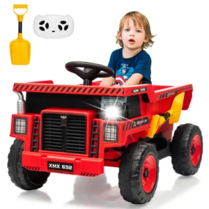 12V Electric Ride on Dump Truck With Light and Music